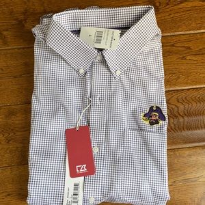 East Carolina button up shirt